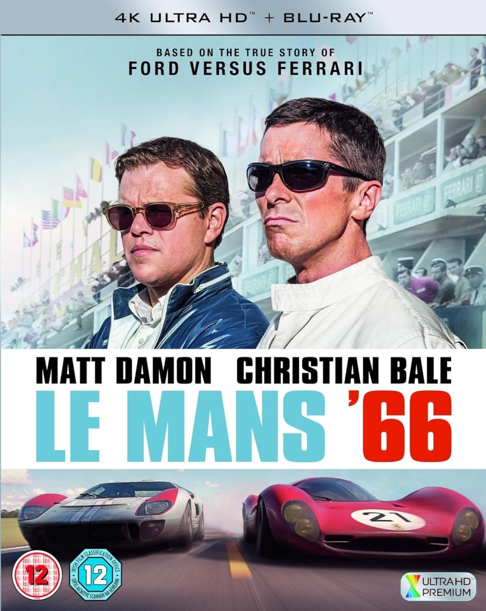Le Mans 66 (Ford v Ferrari) (4K UHD, Region Free)