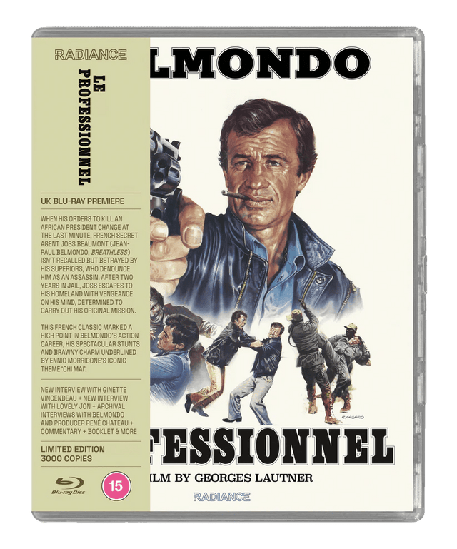 Le Professionnel (Limited Edition, Region B) - New Blu - Ray