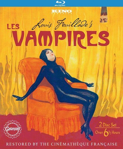 Les Vampires w/SLIP - New Blu - Ray