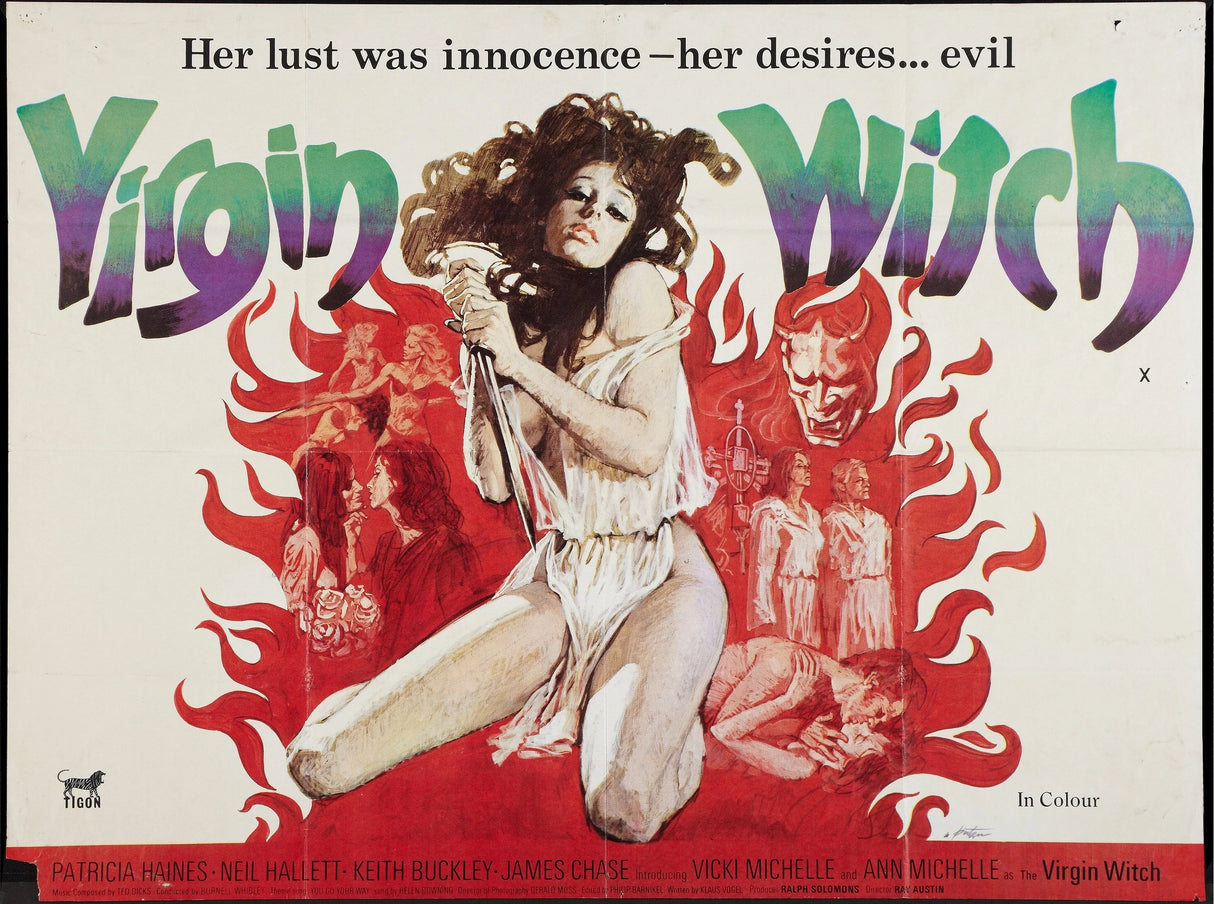 Virgin Witch Poster 11x17