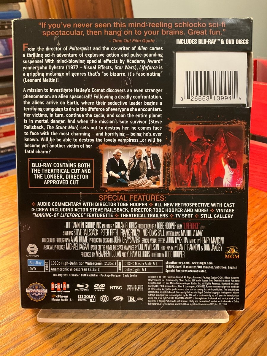 Lifeforce (Collector's Edition) w/SLIP USED