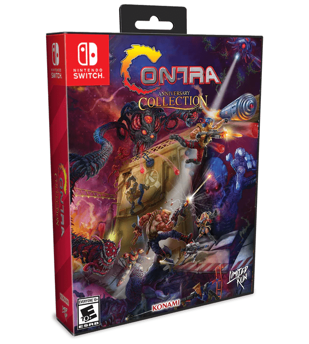 LIMITED RUN 140: CONTRA ANNIVERSARY COLLECTION HARD CORPS EDITION Nintendo Switch NEW - Video Games - Nintendo Switch