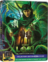 Loki: The Complete Second Season (4K UHD Steelbook) - New 4K UHD