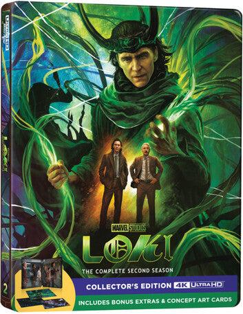 Loki: The Complete Second Season (4K UHD Steelbook) - New 4K UHD