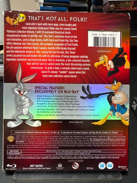 Looney Tunes Platinum Collection Volume Two w/SLIP USED