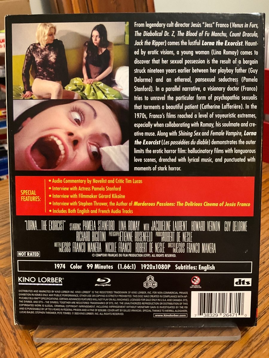 Lorna the Exorcist (Kino Cult) W/SLIP USED
