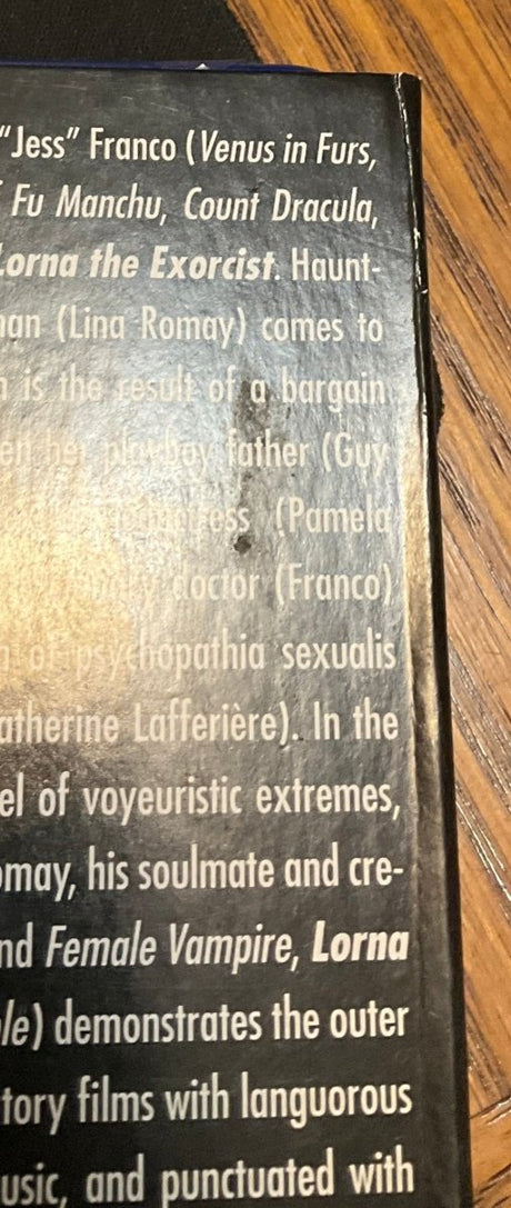 Lorna the Exorcist (Kino Cult) W/SLIP USED