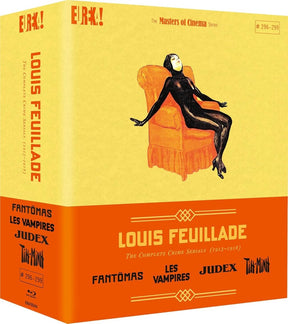 Louis Feuillade : The Complete Crime Serials (1913-1918) (Limited Edition, Region B) - New Blu-Ray
