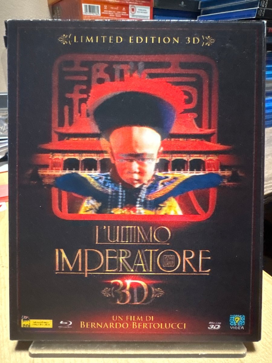 L'ultimo Imperatore (aka The Last Emperor, Region B) 3D Limited Edition w/LENTICULAR SLIP USED