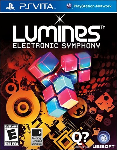Lumines Electronic Symphony Playstation Vita USED - Video Games - Playstation Vita