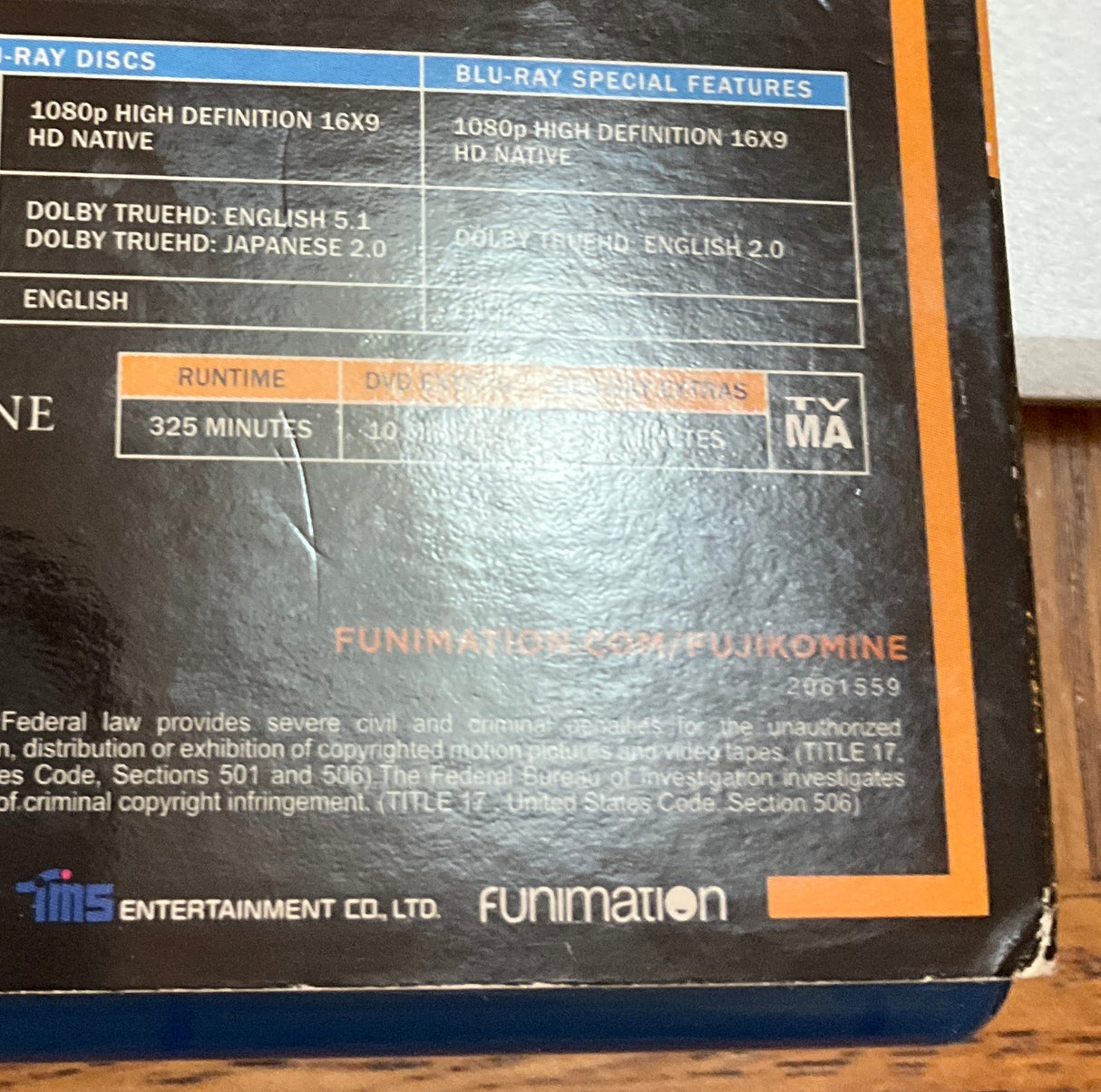Lupin the Third: The Woman Called Fujiko Mine - The Complete Series w/SLIP USED