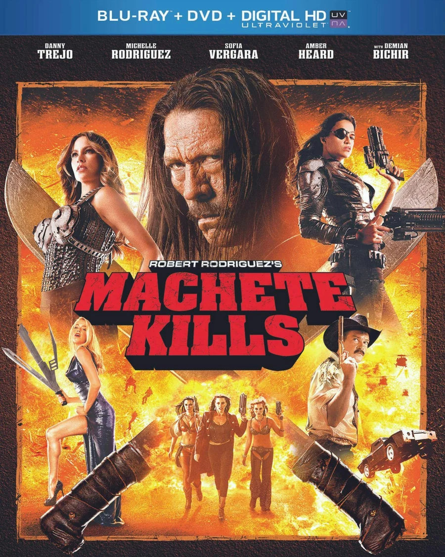 Machete Kills (Blu-Ray + DVD Combo) w/ SLIP USED