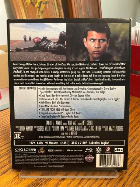 Mad Max 4K UHD w/SLIP USED - Used 4K UHD