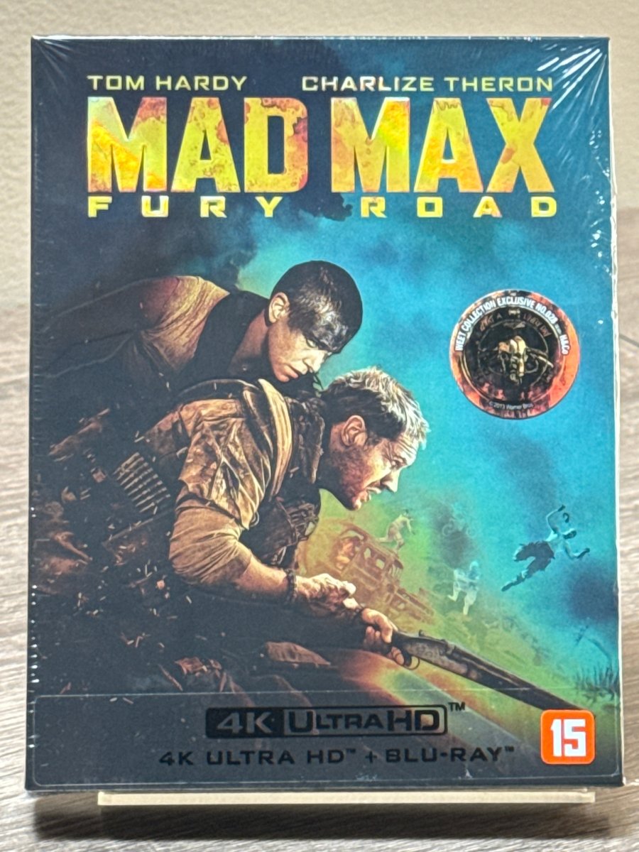 Mad Max: Fury Road (4K UHD, Numbered Limited Edition, Steelbook, Region Free/Region A) USED