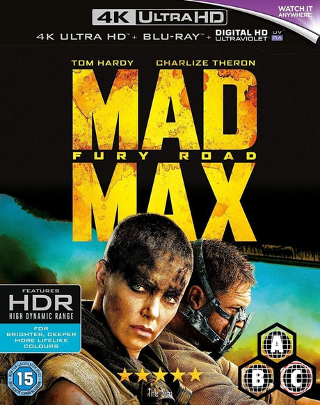 Mad Max: Fury Road (4K UHD, Region Free) - New 4K UHD