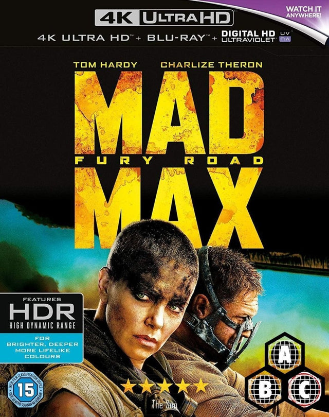 Mad Max: Fury Road (4K UHD, Region Free) - New 4K UHD