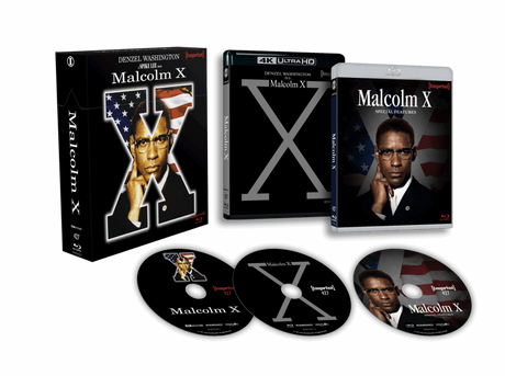 Malcolm X (4K UHD, Limited Hardbox Edition, Region Free) - New 4K UHD