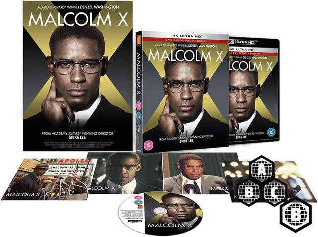 Malcolm X (UK 4K UHD, Region Free/B) w/SLIP