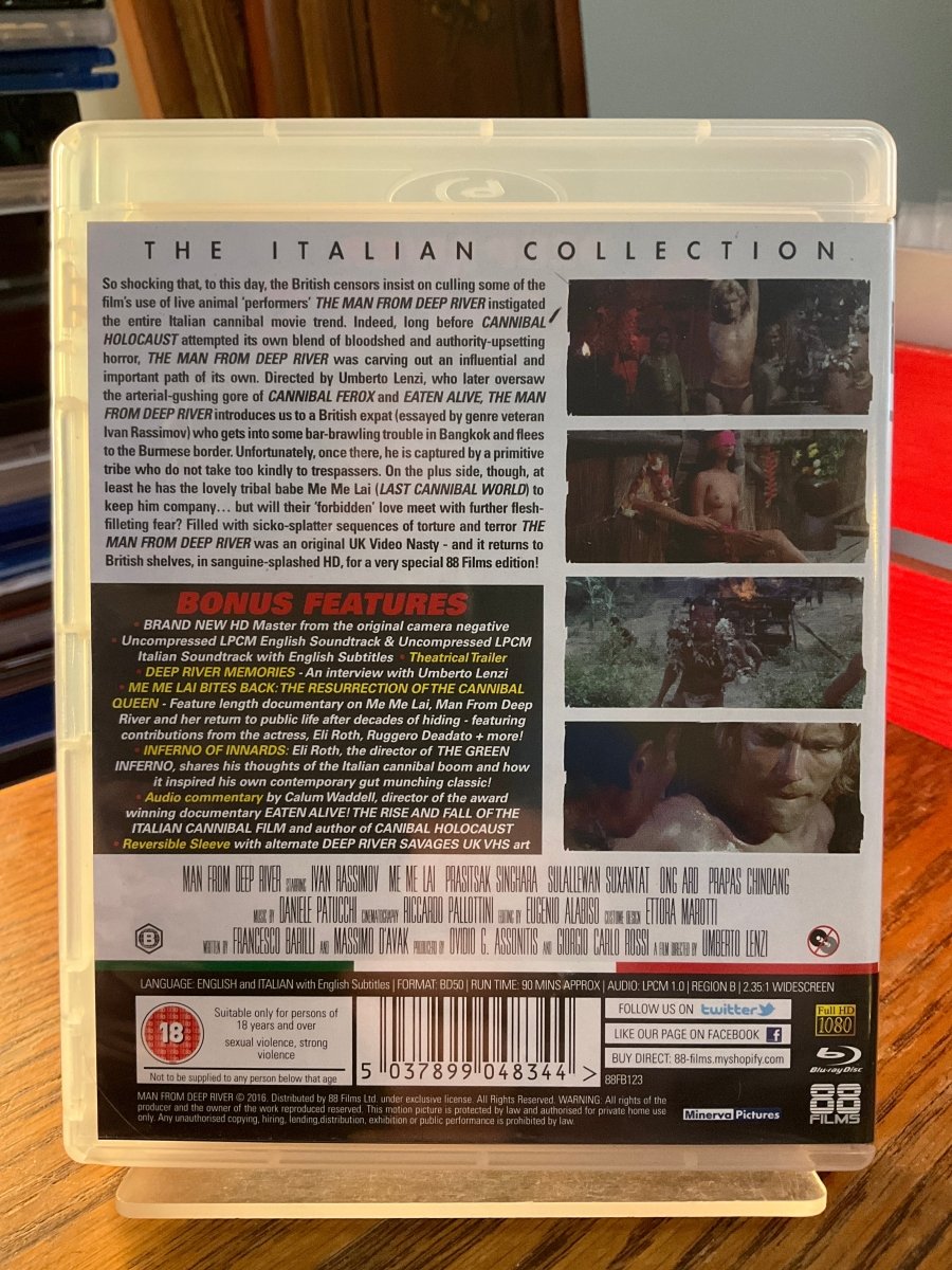 Man From Deep River (REGION B) w/BOOKLET USED