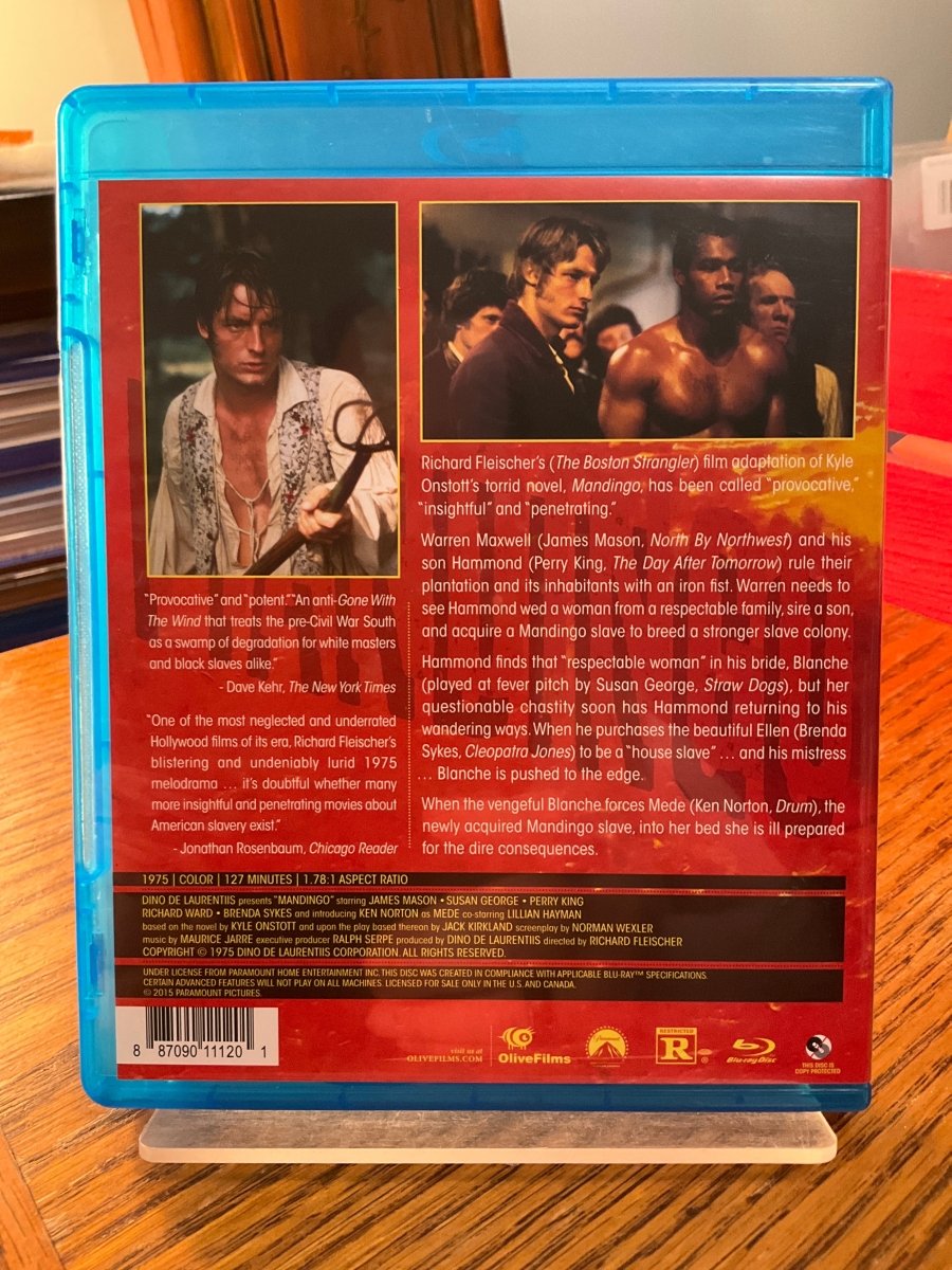 Mandingo USED *SEE NOTE* - Used Blu - Ray