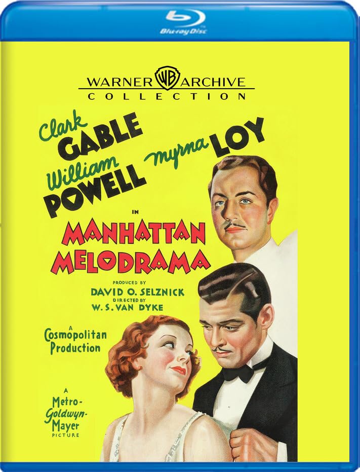 Manhattan Melodrama - New Blu - Ray