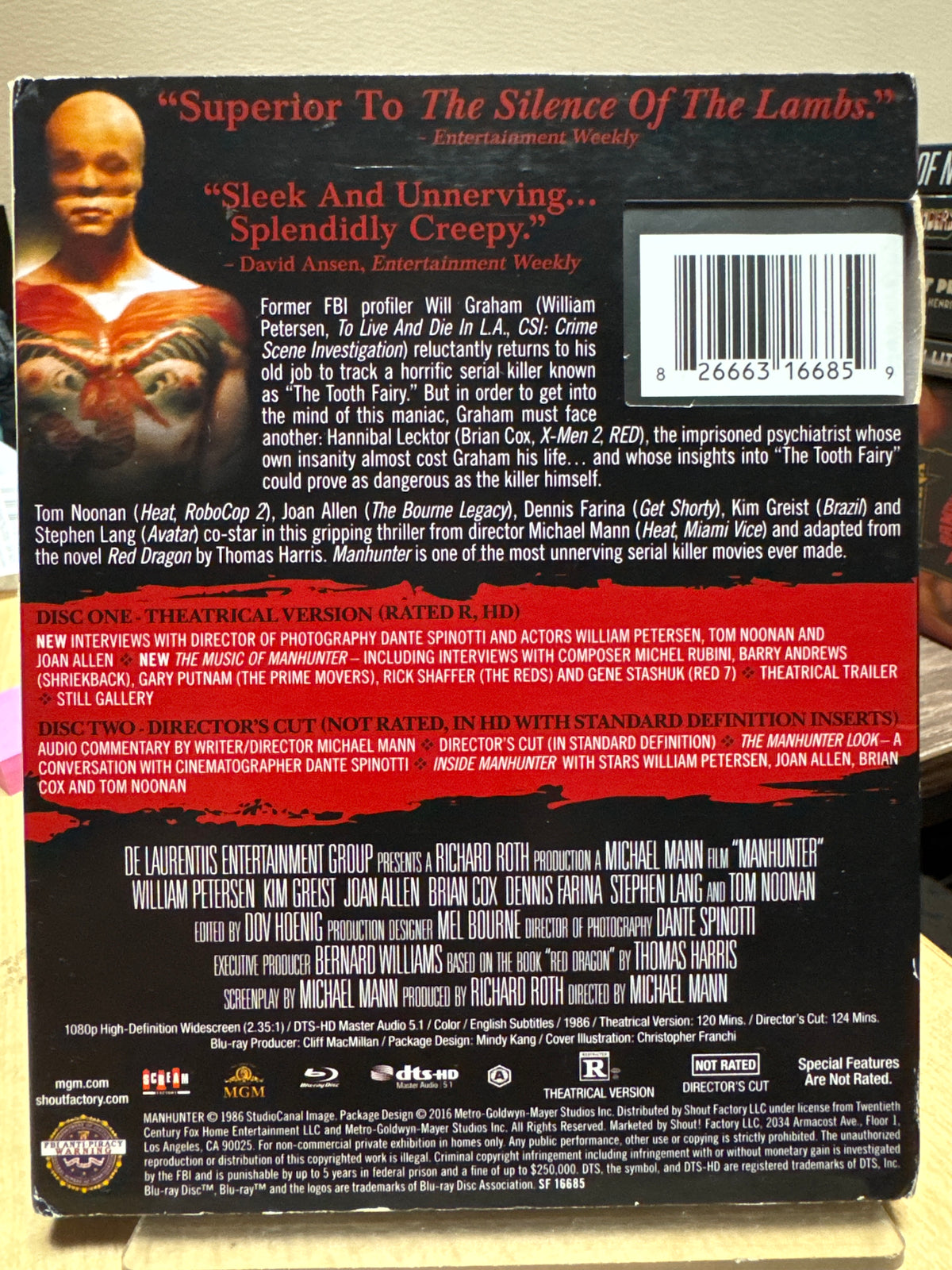 Manhunter Collector's Edition w/Slip USED