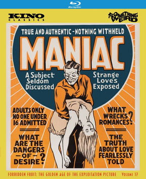 Maniac (1934) - New Blu - Ray