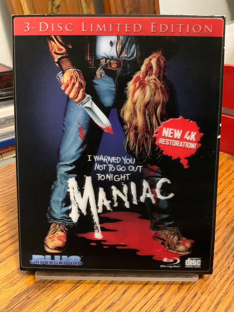Maniac (1980) w/LENTICULAR SLIP USED