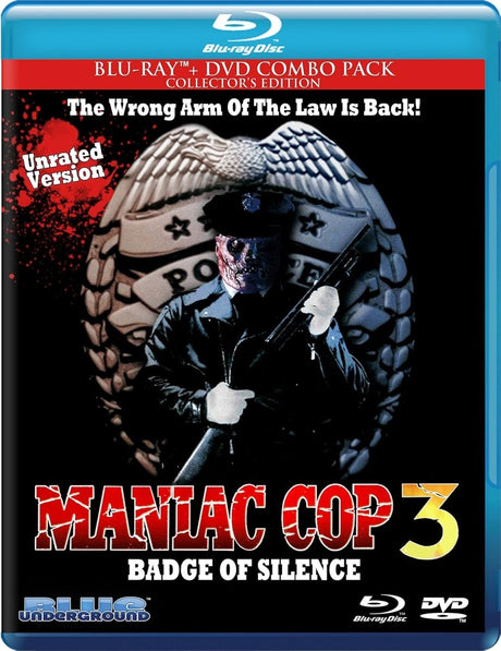 Maniac Cop 3: Badge Of Silence USED - Used Blu - Ray