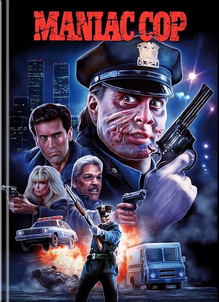 Maniac Cop (4K UHD, Mediabook Cover B, Region Free/Region B) USED