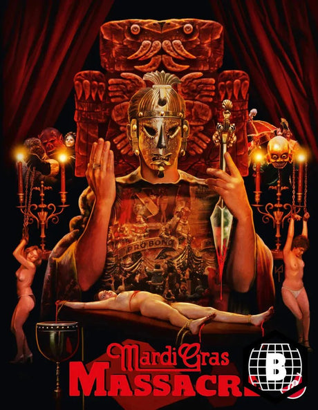 Mardi Gras Massacre (Limited Edition, Region B) w/SLIP - New Blu - Ray