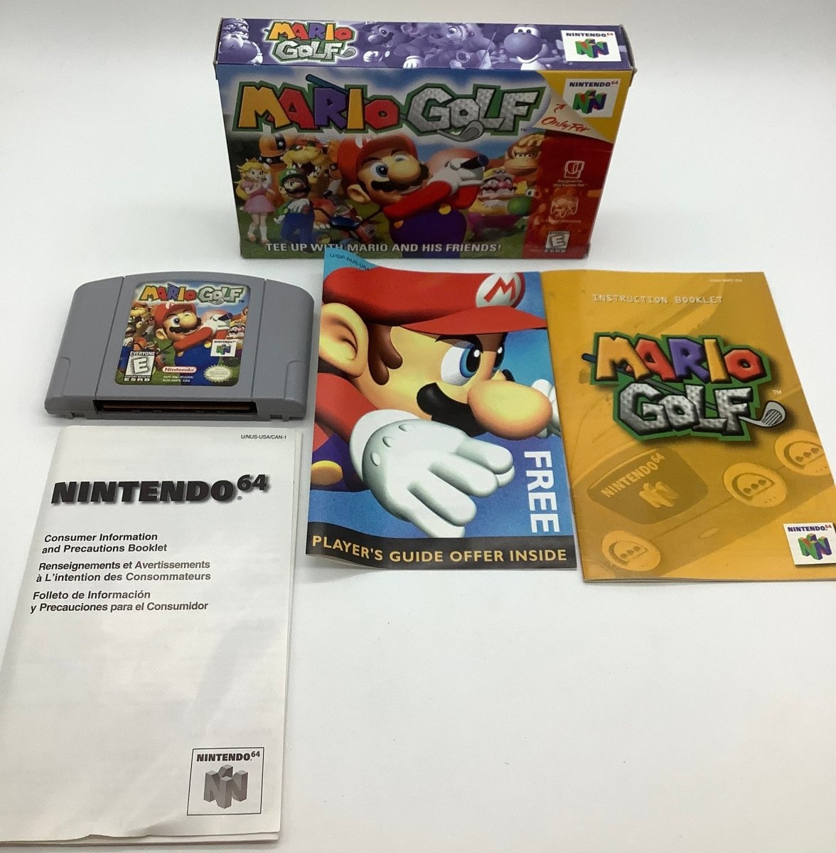 Mario Golf Nintendo 64 USED - Video Games - Nintendo 64