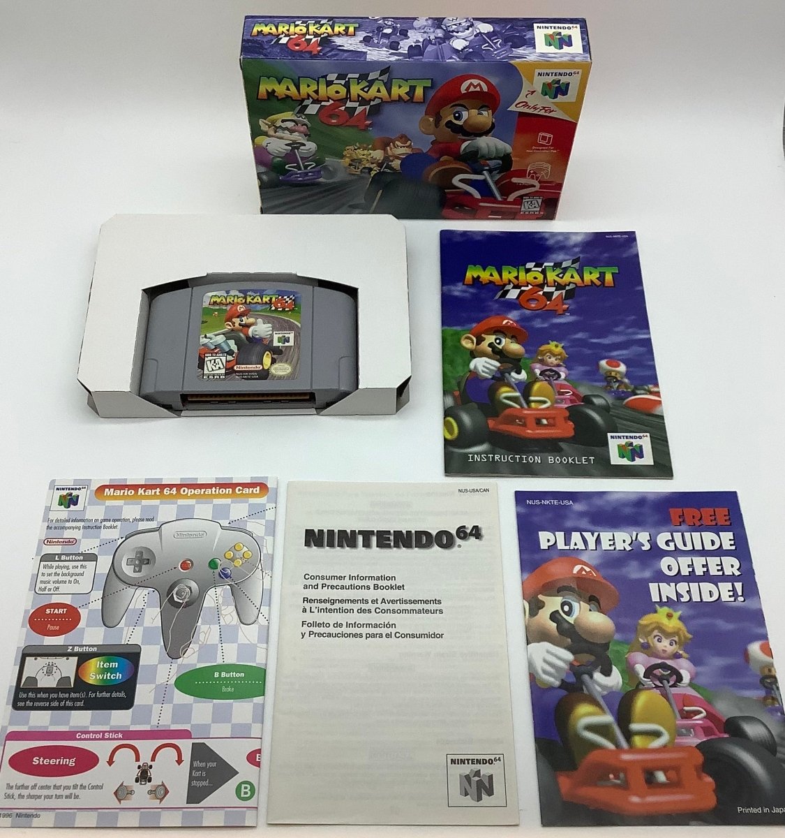 Mario Kart 64 Nintendo 64 USED - Video Games - Nintendo 64
