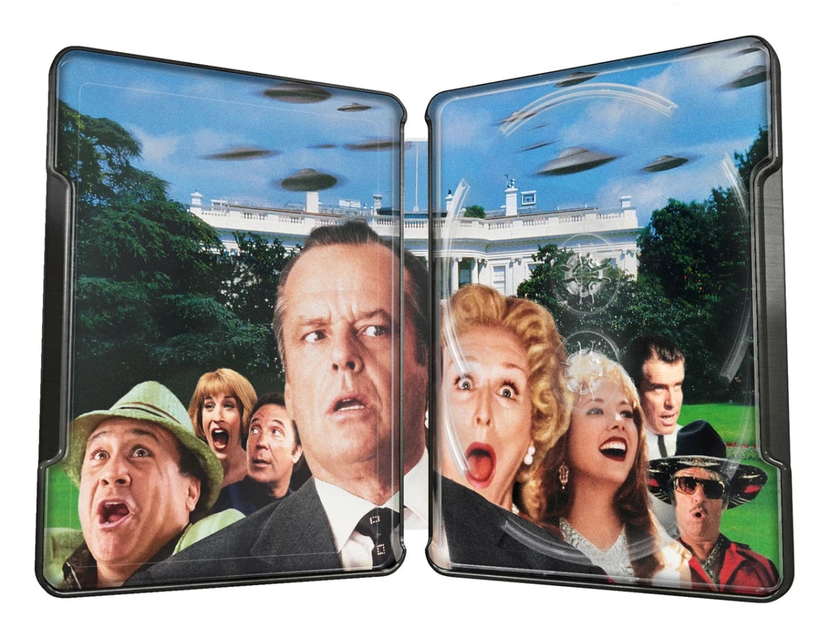 Mars Attacks (4K UHD, Limited Edition Steelbook, Region Free) *see note