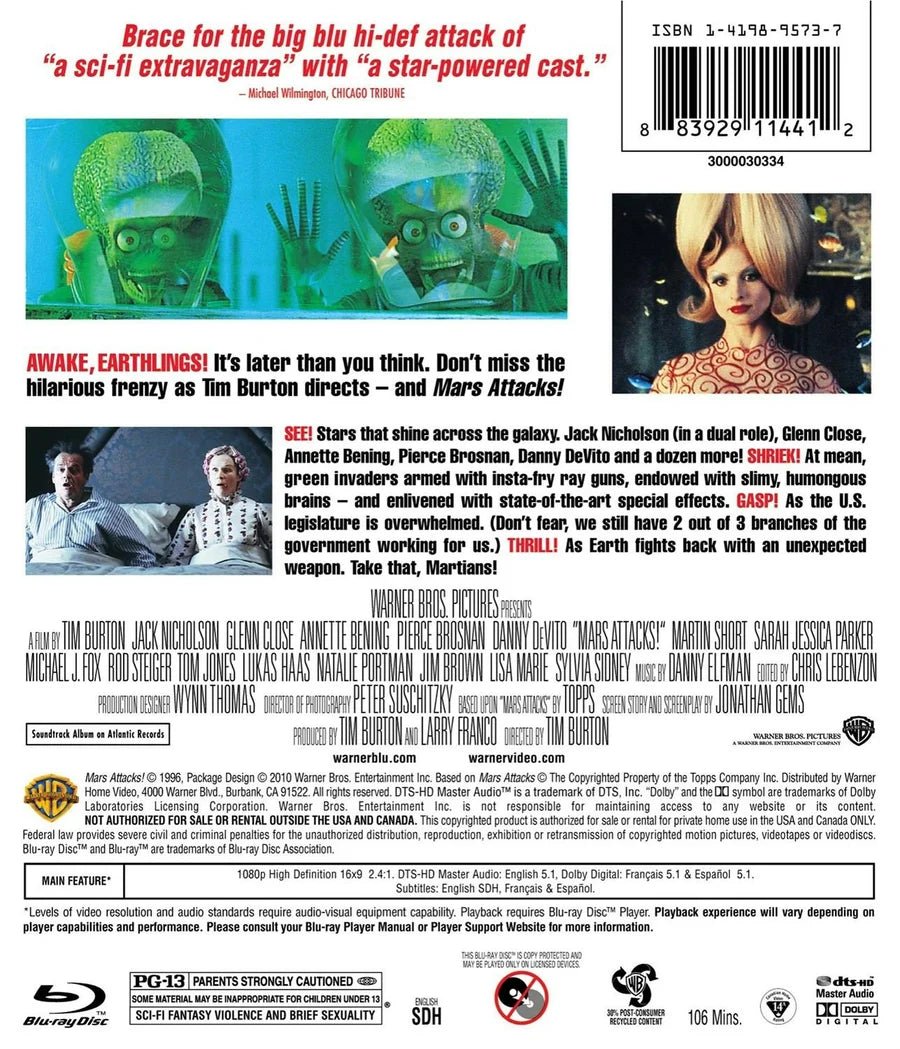 Mars Attacks! w/SLIP USED