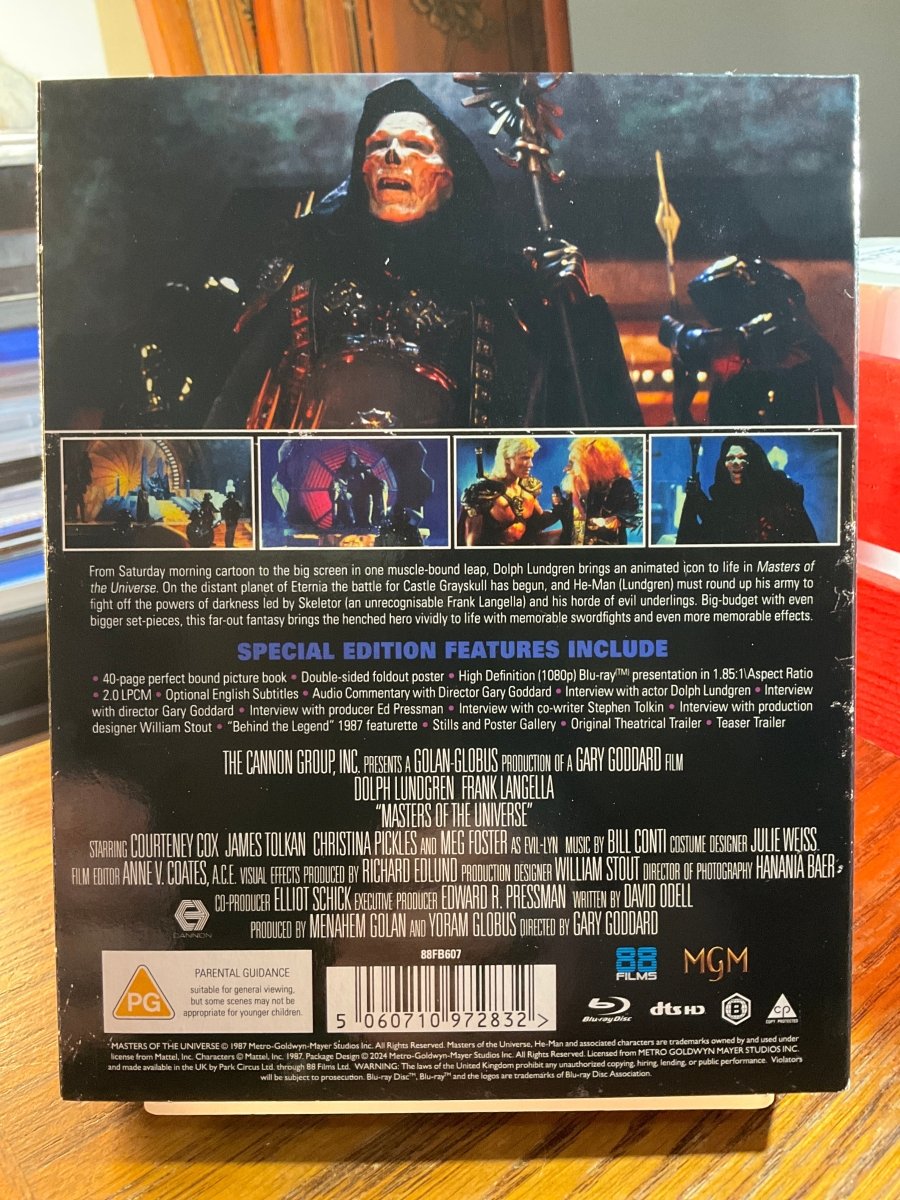 Masters of the Universe (Deluxe Collector's Edition, Region B) USED - Used Blu-Ray