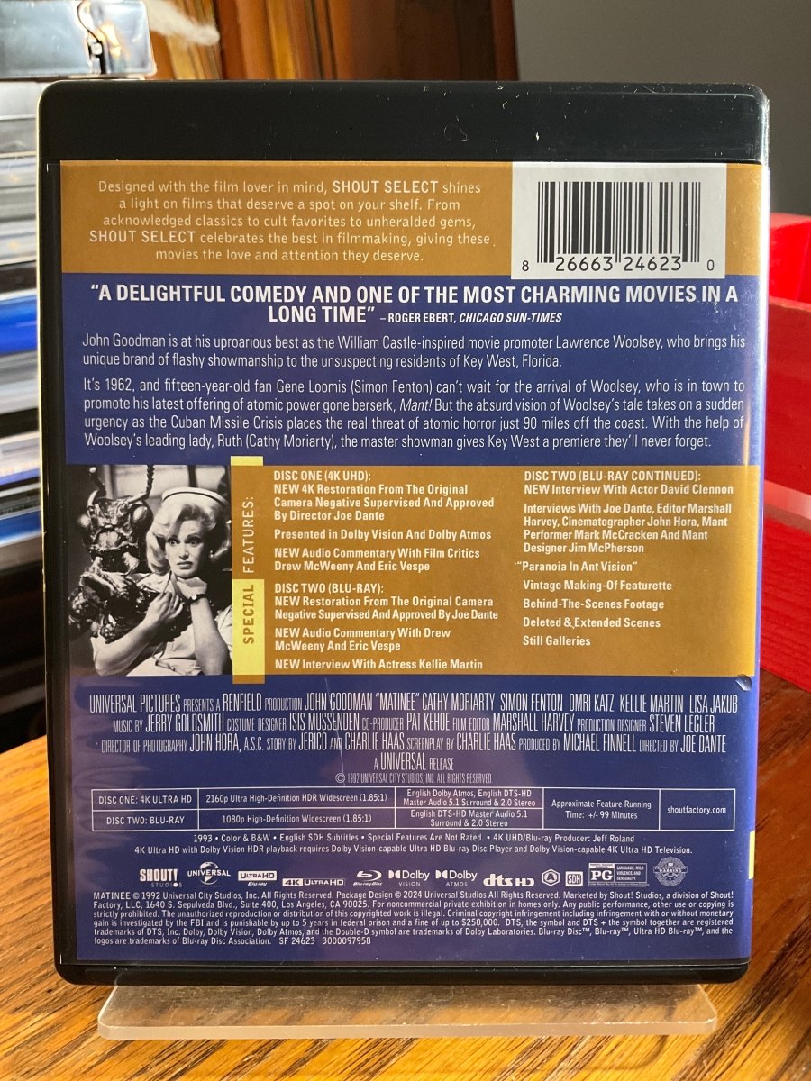 Matinee (4K UHD) USED