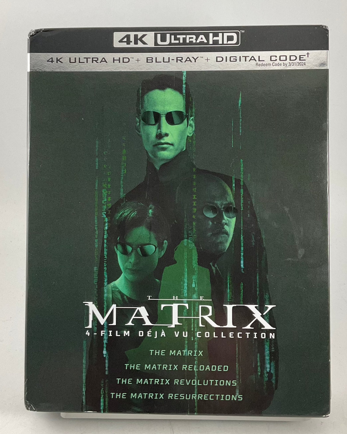 Matrix - The 4-Film Déjà vu Collection (4K UHD) USED