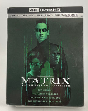 Matrix - The 4-Film Déjà vu Collection (4K UHD) USED