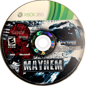 Mayhem XBOX 360 LOOSE - Video Games - XBOX 360