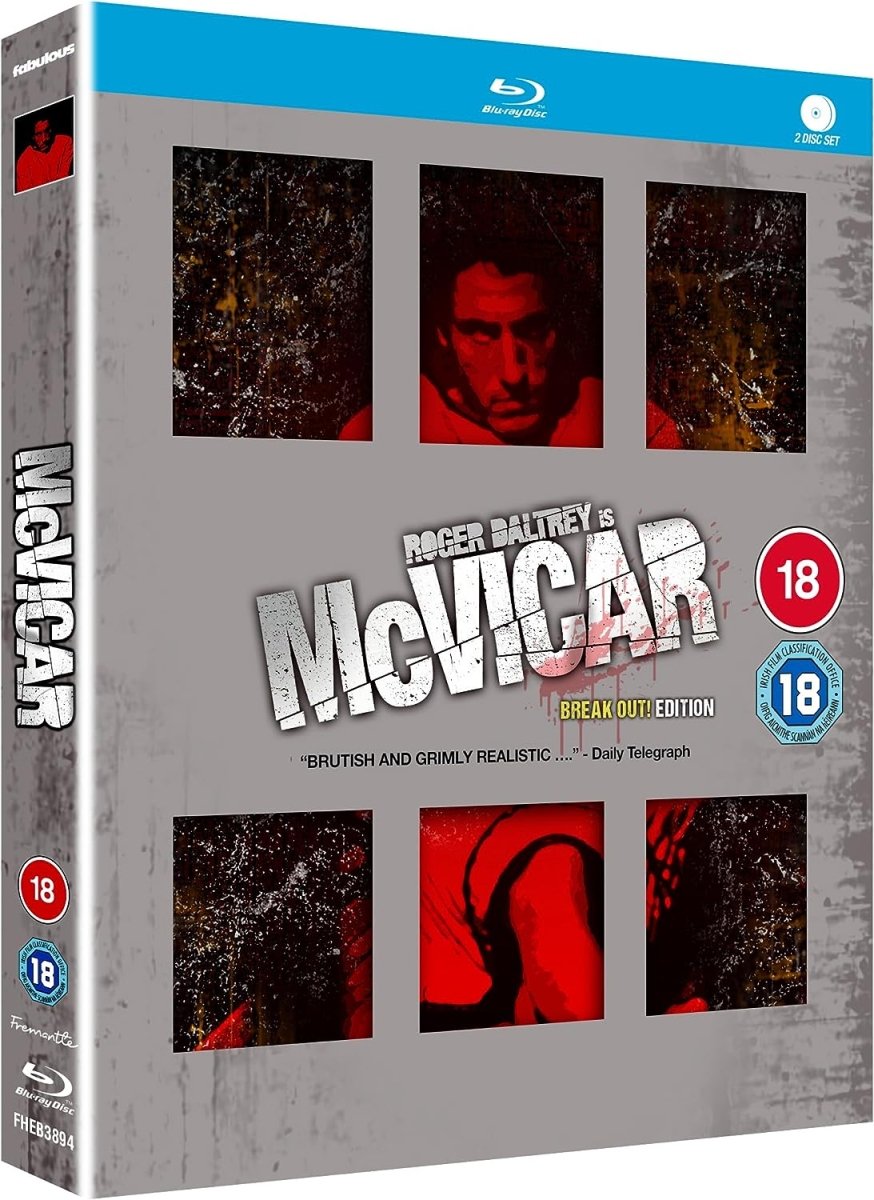 McVicar (Limited 'Break - Out' Edition, Region B) w/SLIP - New Blu - Ray