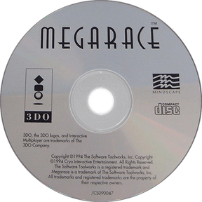 MegaRace 3DO LOOSE - Video Games - Various Formats