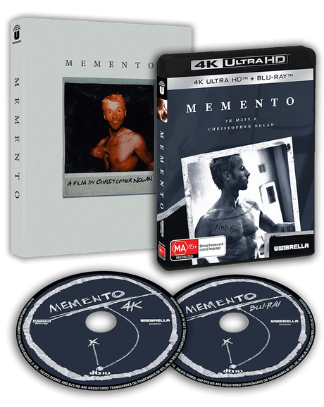 Memento (4K UHD, Umbrella, Region Free) - New 4K UHD