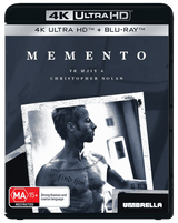 Memento (4K UHD, Umbrella, Region Free) - New 4K UHD