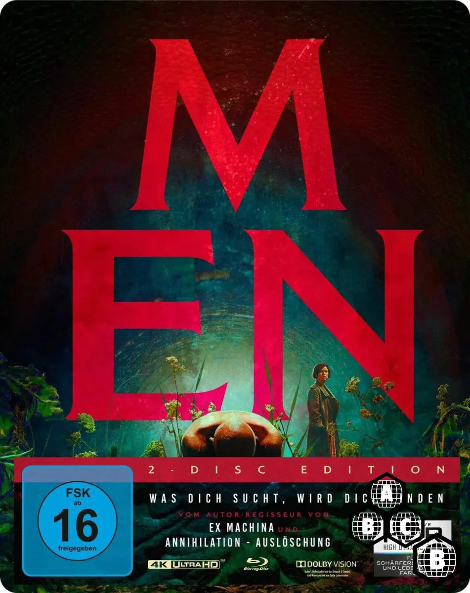 Men (4K UHD, Limited Edition Steelbook, Region Free/B) – Orbit DVD