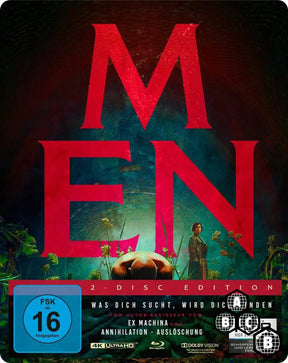 Men (4K UHD, Limited Edition Steelbook, Region Free/B)