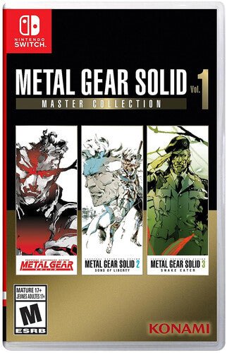 Metal Gear Solid: Master Collection Vol. 1 Nintendo Switch NEW - Video Games - Nintendo Switch