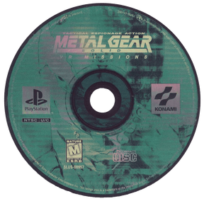 Metal Gear Solid VR Missions Playstation 1 LOOSE - Video Games - Playstation 1