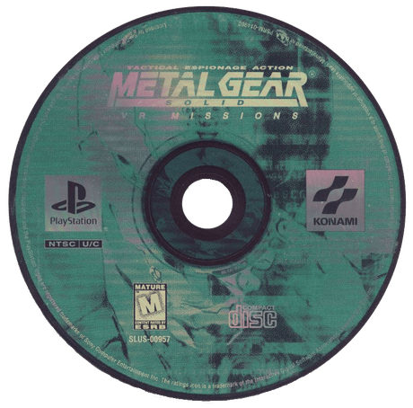 Metal Gear Solid VR Missions Playstation 1 LOOSE - Video Games - Playstation 1