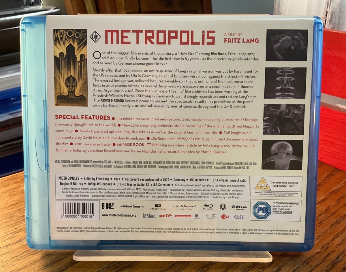 Metropolis (Region B) w/BOOKLET USED